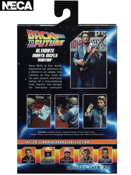 Neca Back to the Future Ultimate Marty McFly 1985 Audition Version Action Figure